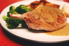Pork Chops with Fennel Seed and Mustard