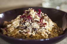 Risotto Con Salsicce e Radicchio