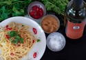 Spaghetti with Garlic, Chilli and Olive Oil